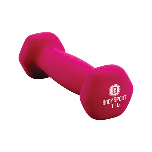 Bodysport Neoprene Dumbbell - 1 Dumbbell